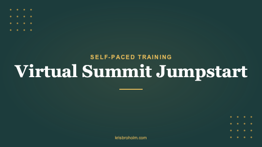 Virtual Summit Jumpstart