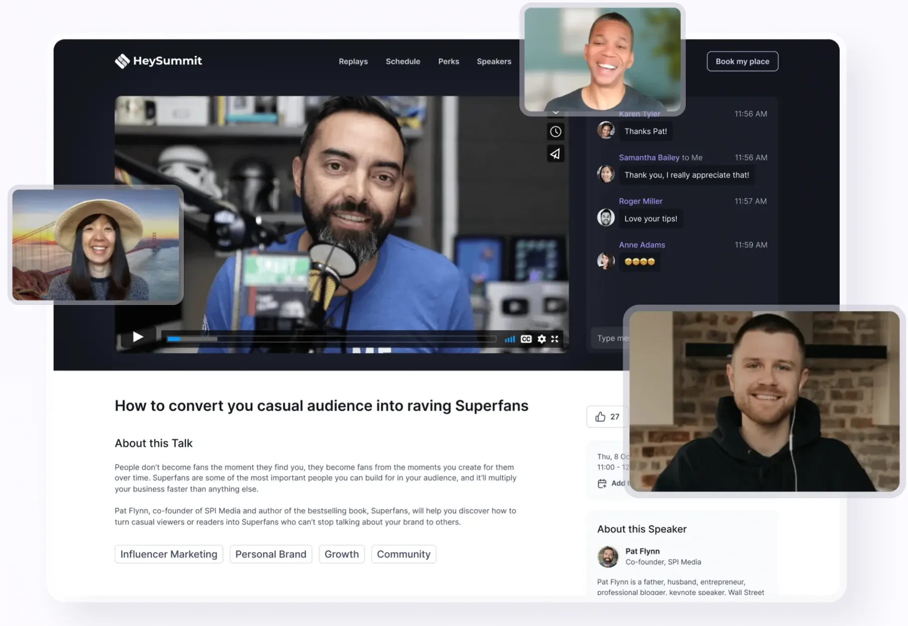 HeySummit screenshot