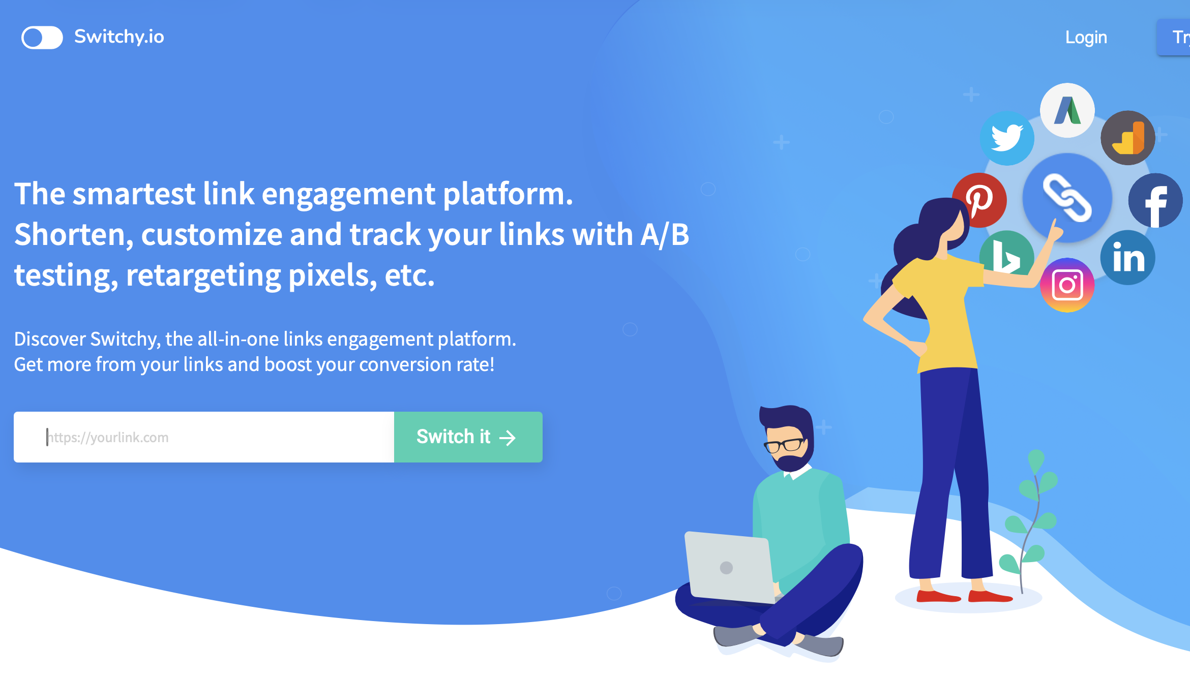 Switchy.io screenshot