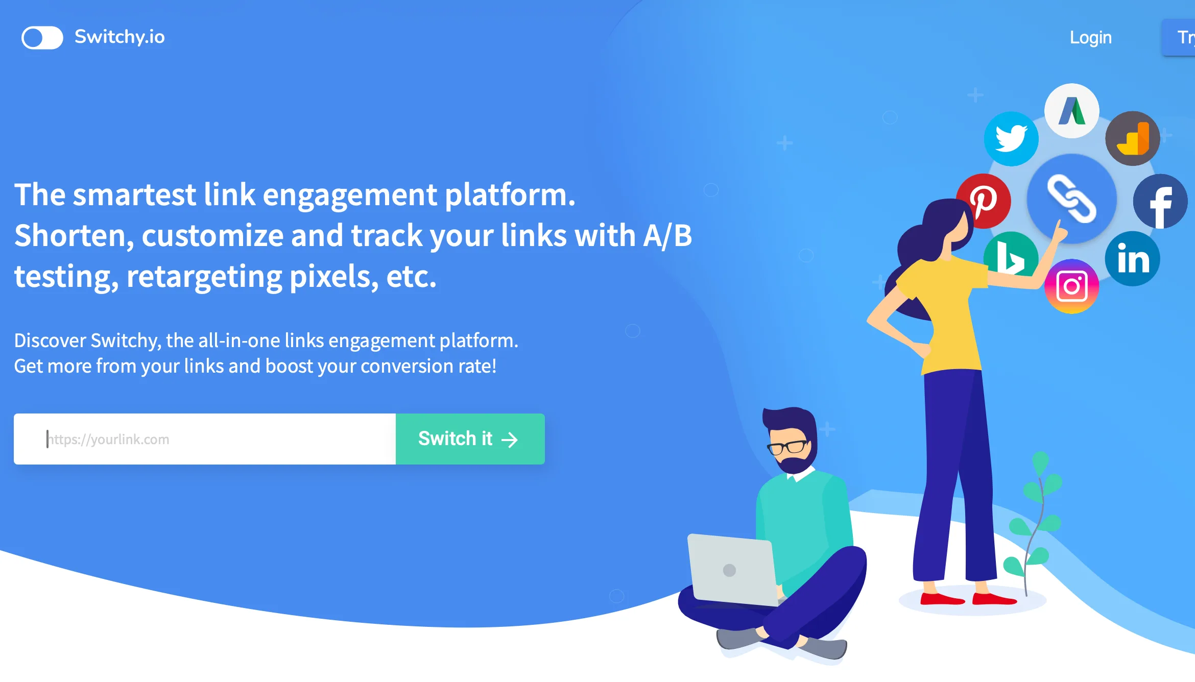 Switchy.io screenshot